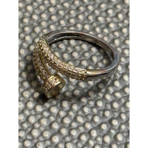 BRACHA Nail Ring in Gold One Size Womens Plated - Picture 5 of 7